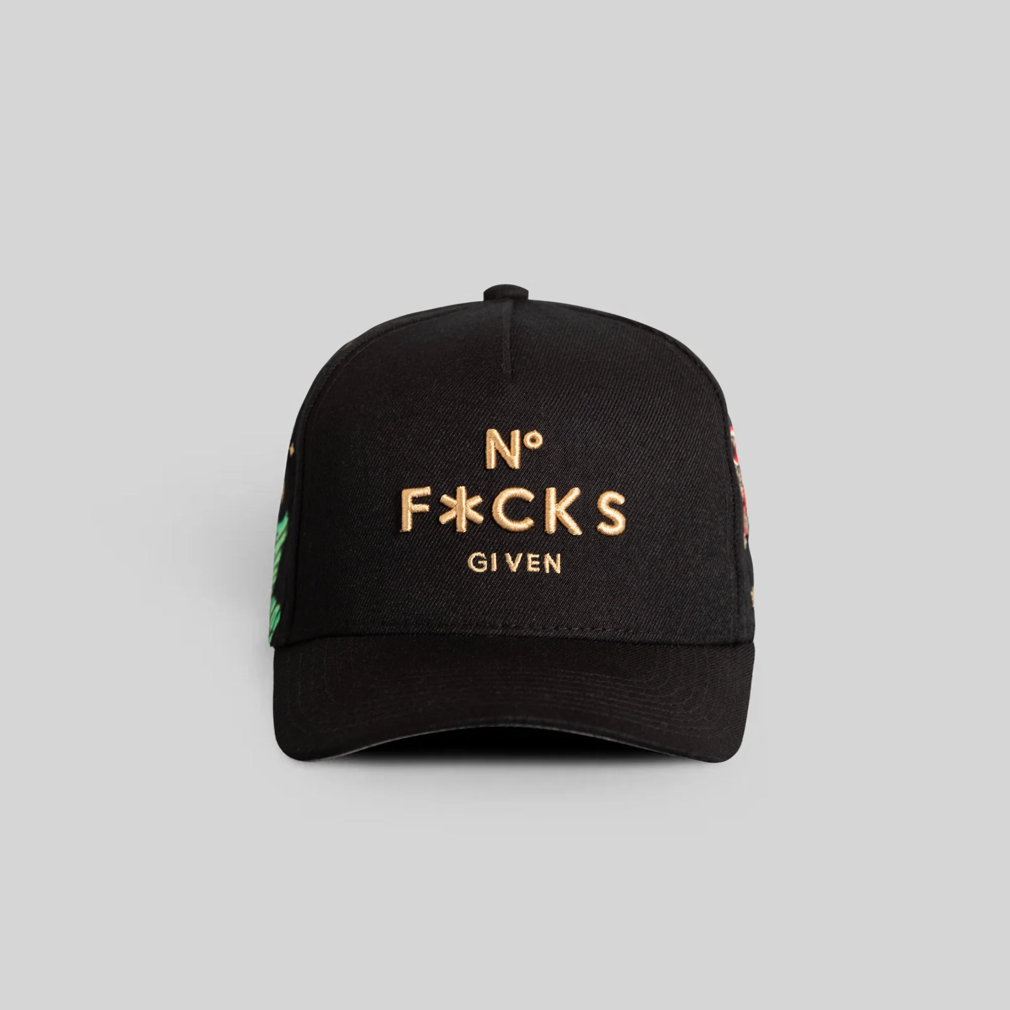 Field Grade NO F*CKS GIVEN SAILOR BLACK WOOL TRUCKER - Image 2