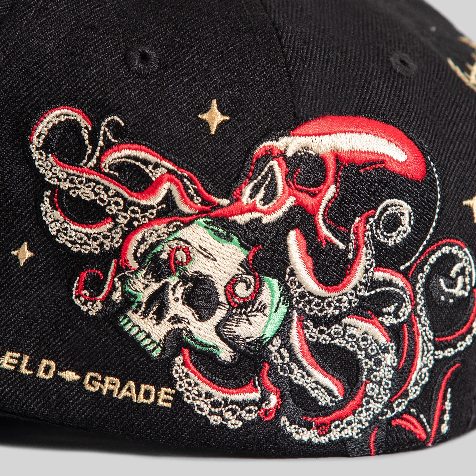 Field Grade NO F*CKS GIVEN SAILOR BLACK WOOL TRUCKER - Image 7