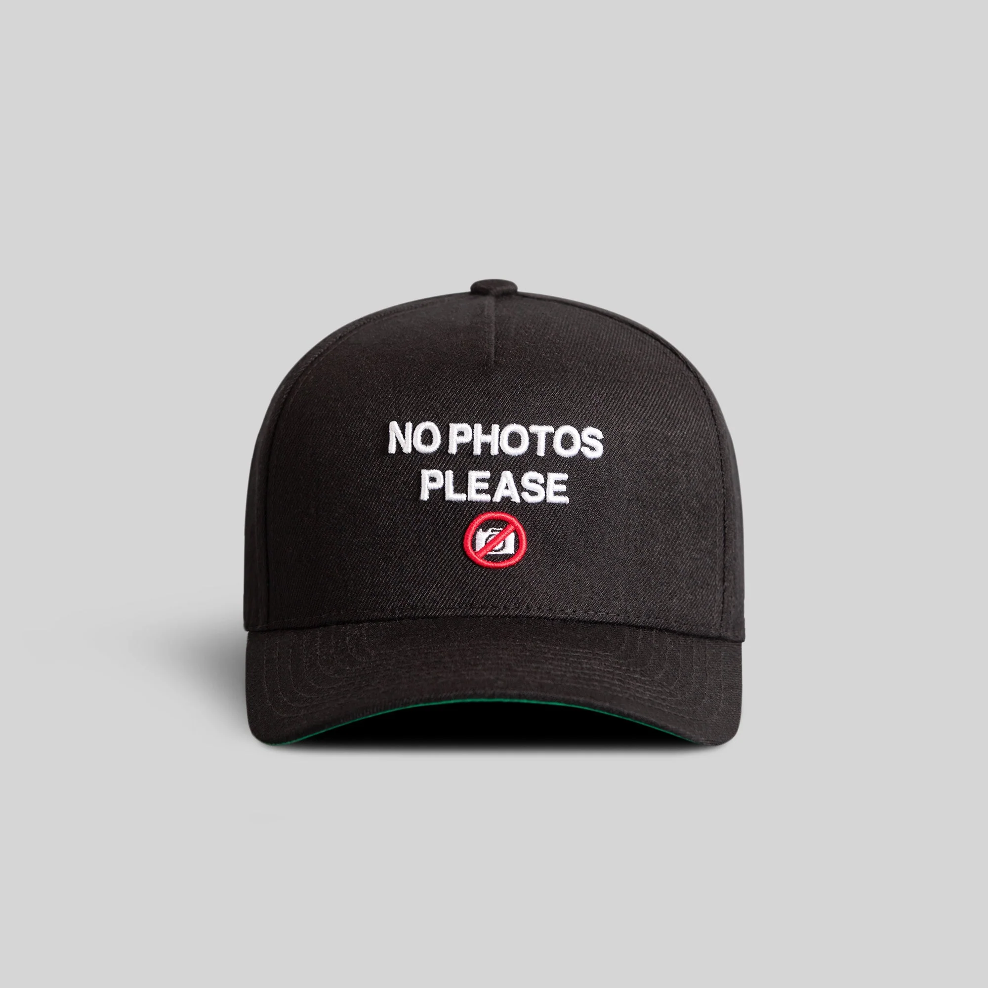 Field Grade NO PHOTOS PLEASE BLACK TRUCKER