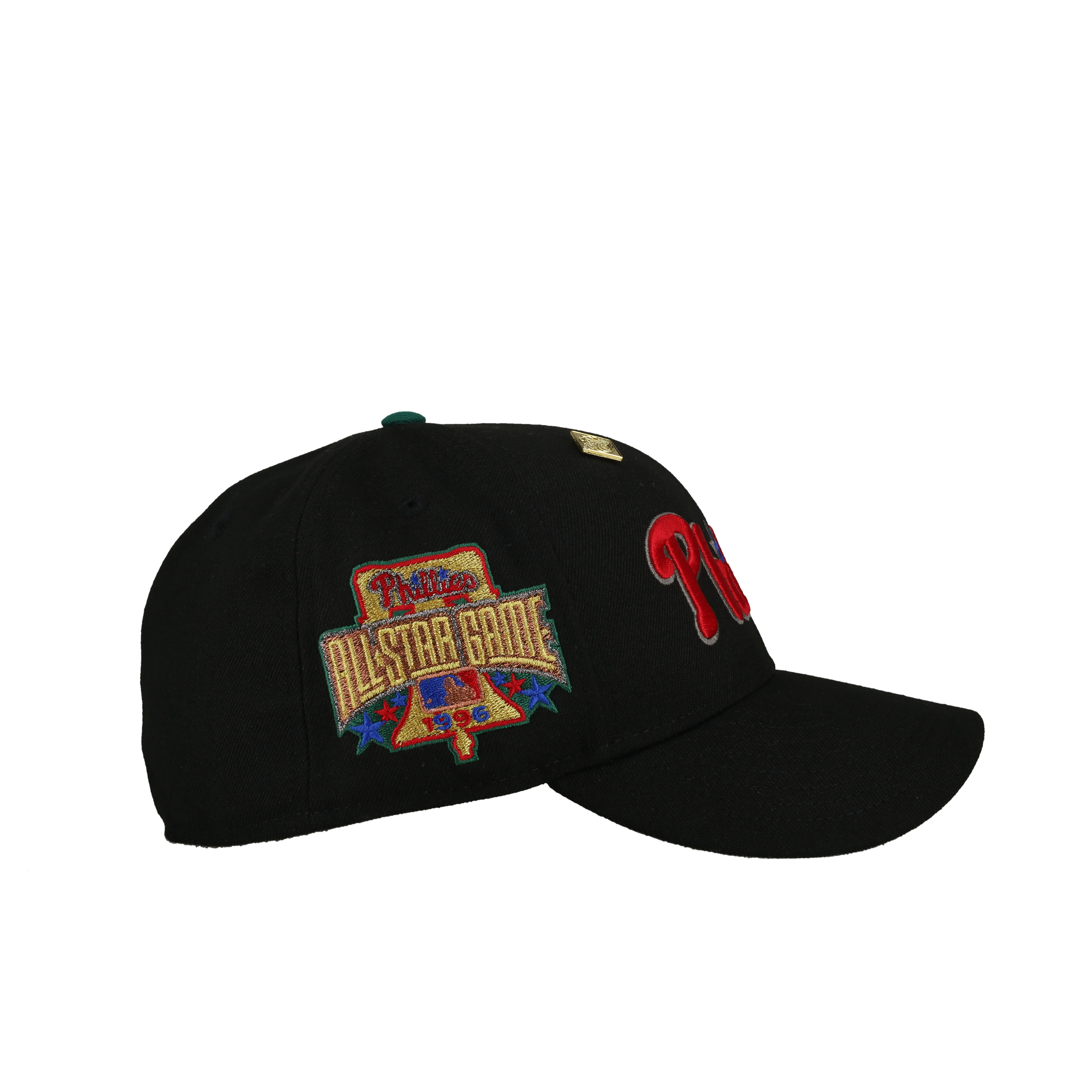 Philadelphia Phillies 1996 All Star Script Metallic 59Fifty Fitted Hat - Image 2