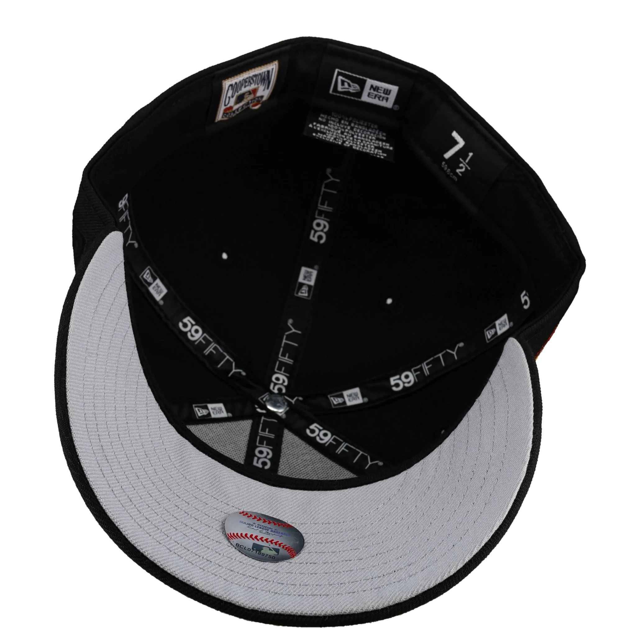 Pittsburgh Pirates Three Rivers Stadium Metallic Script 59Fifty Fitted Hat - Image 3