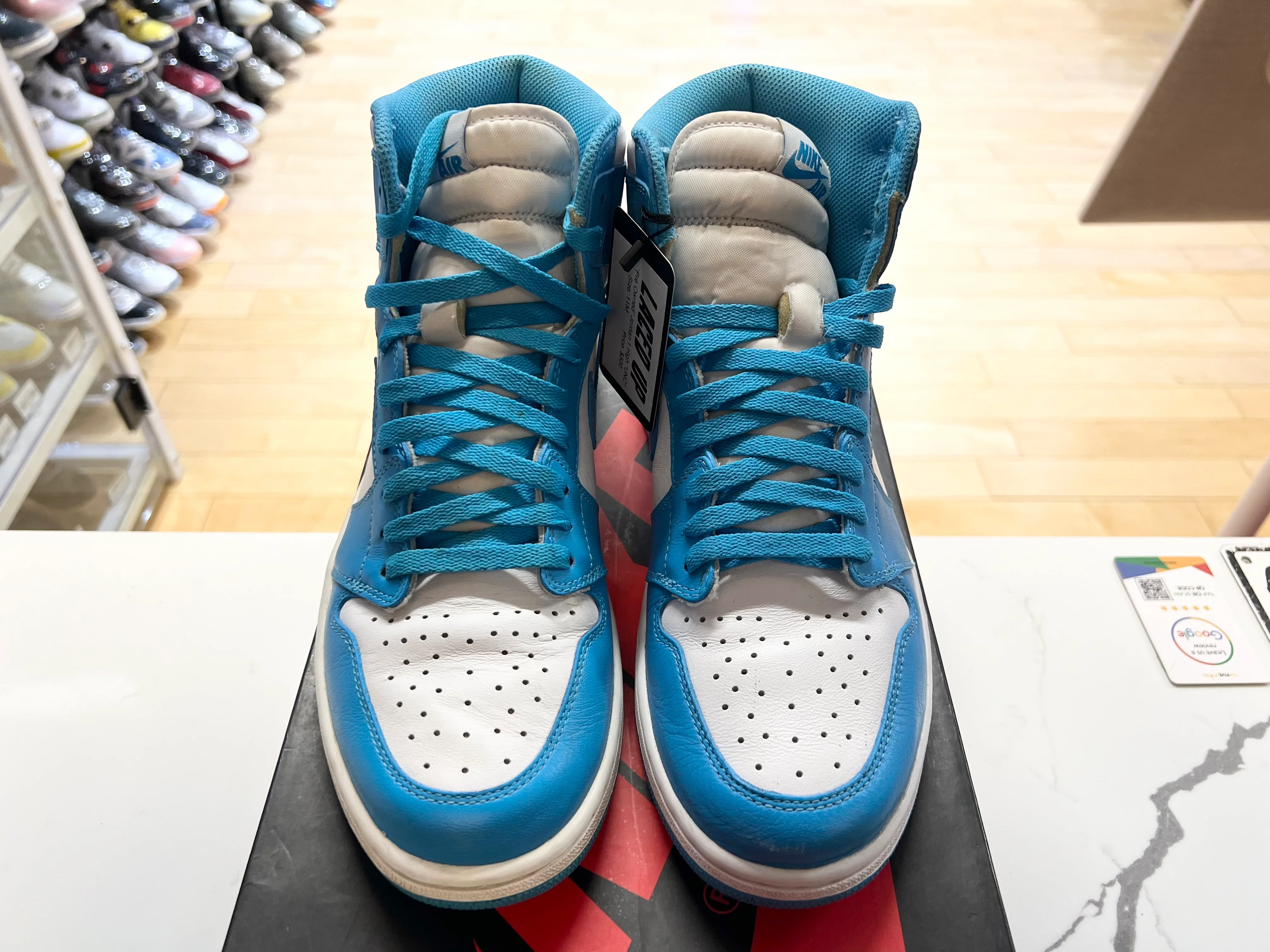 PRE OWNED Jordan 1 High “UNC” - Image 3