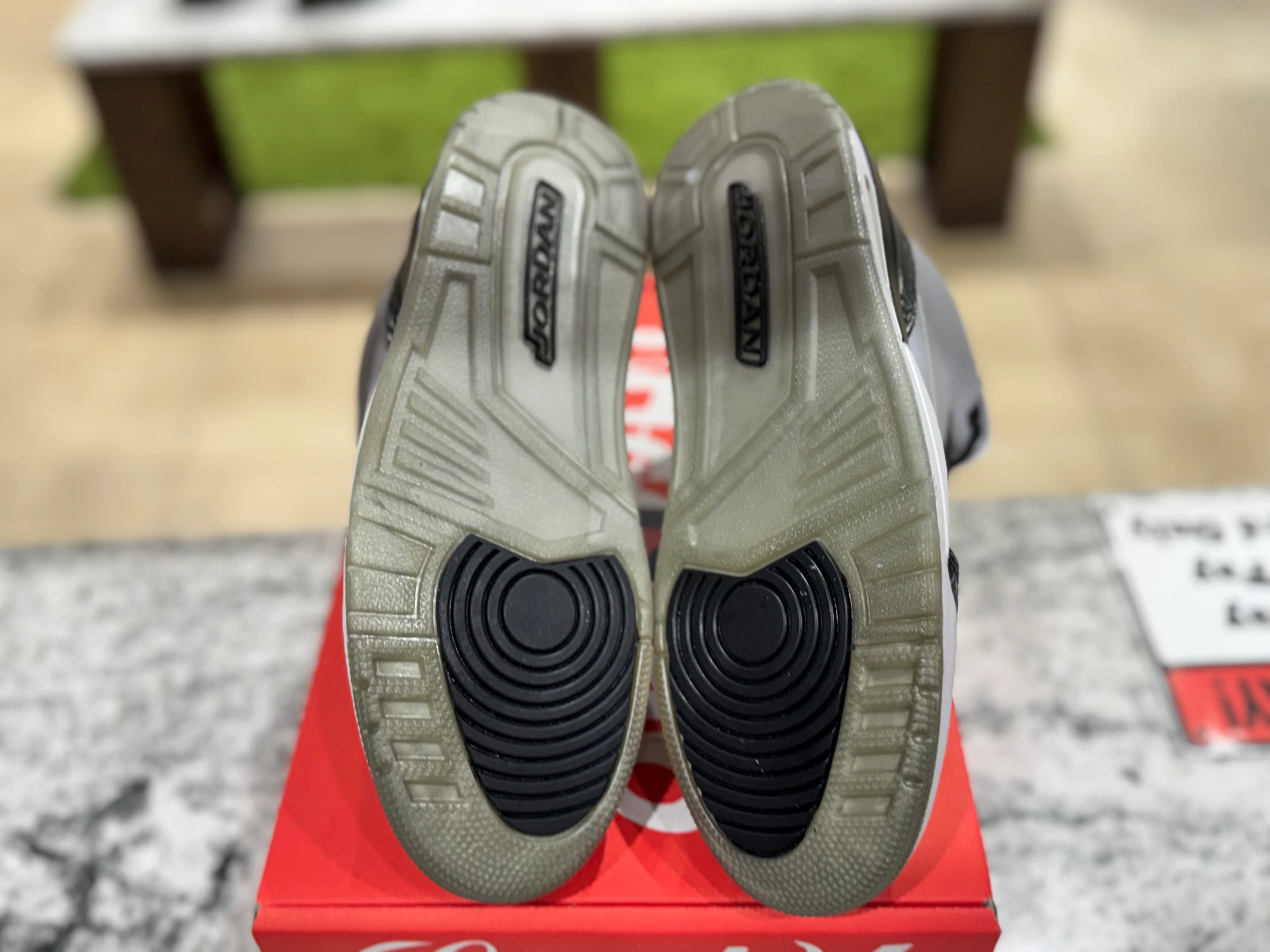 Jordan 3 Retro Wolf Grey NO BOX - Image 5