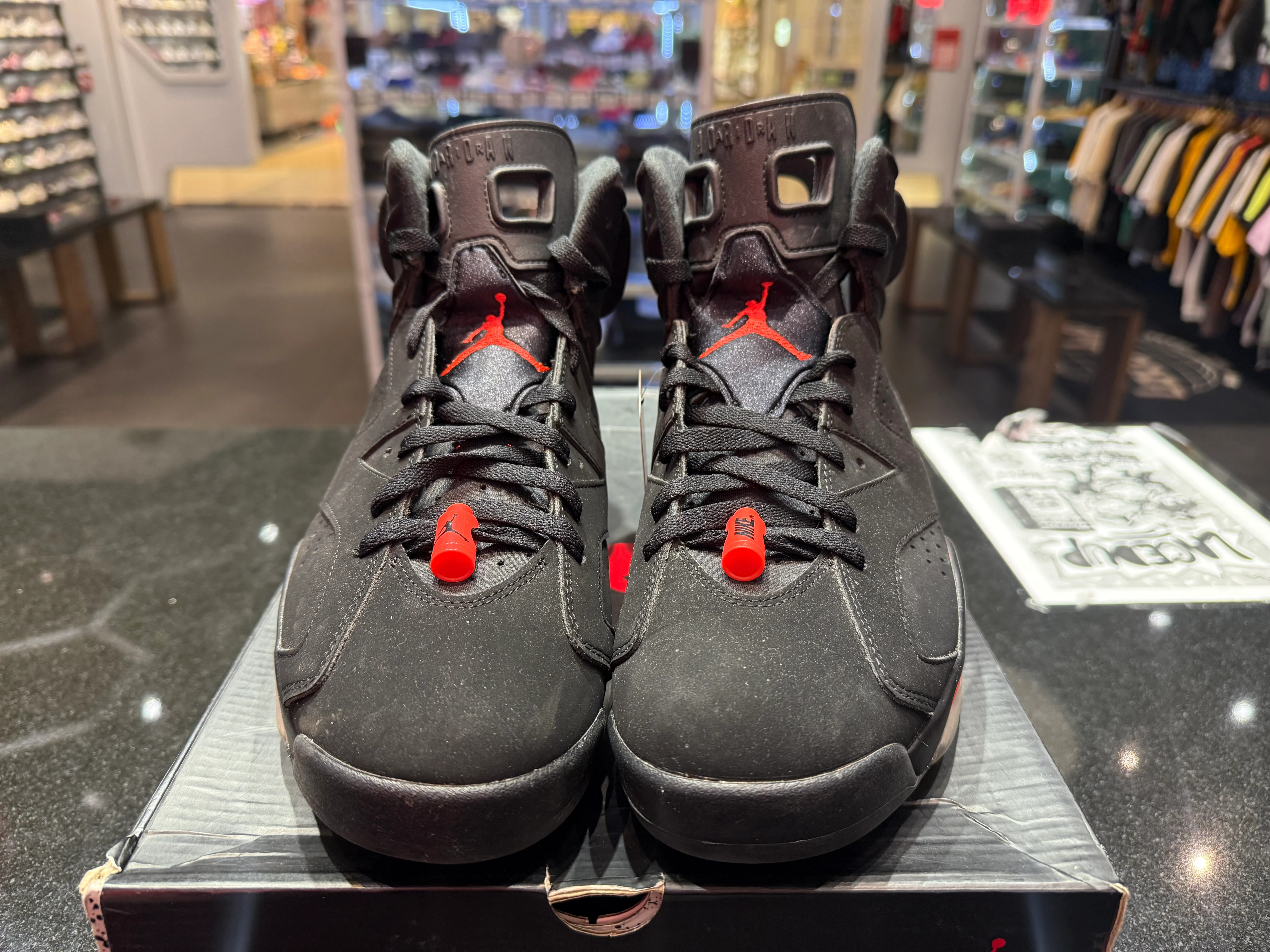PRE OWNED Jordan 6 Retro Black Infrared (2019) - Image 3