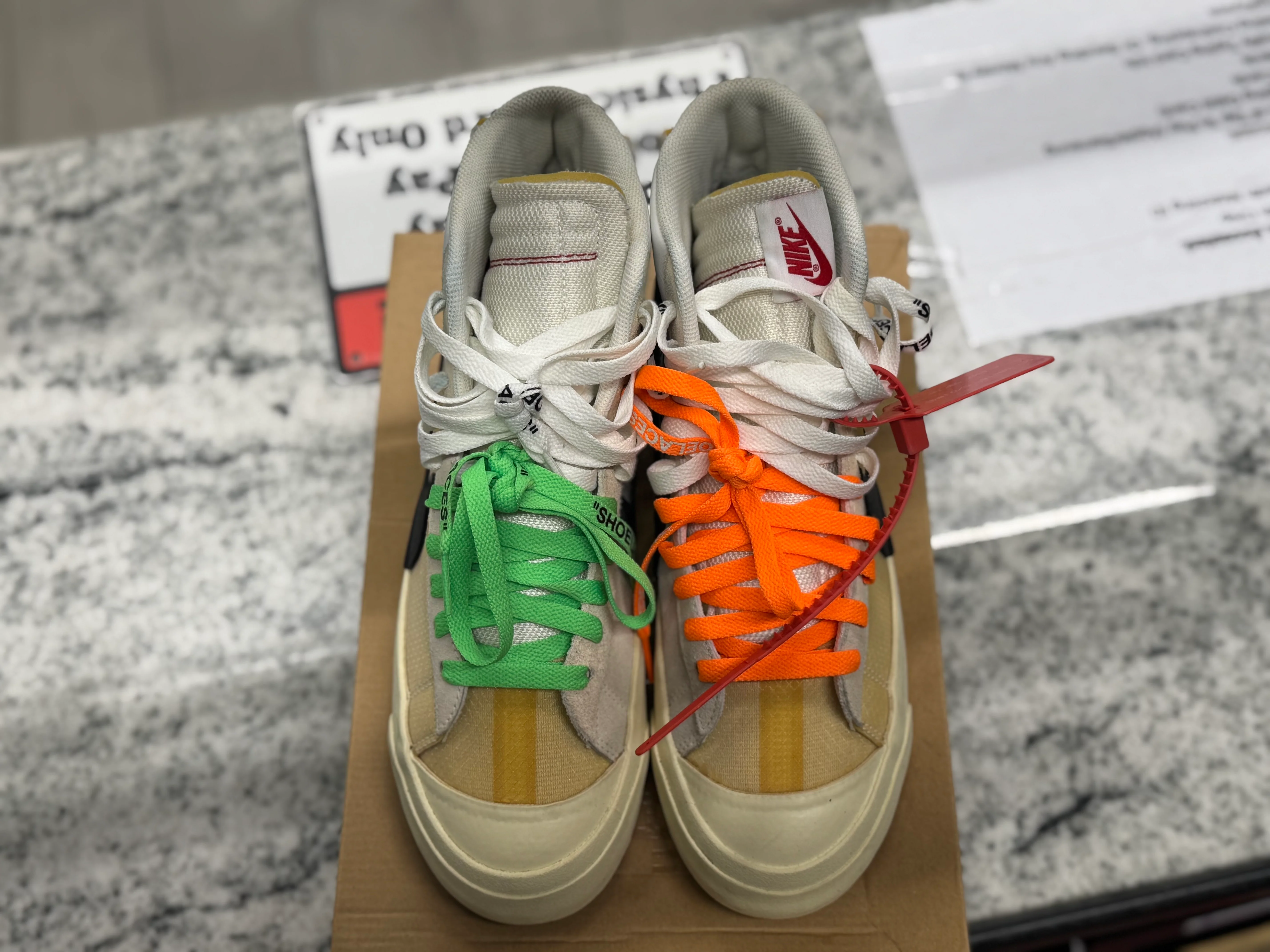 PRE OWNED Off White "Blazer" The 10 - Image 3