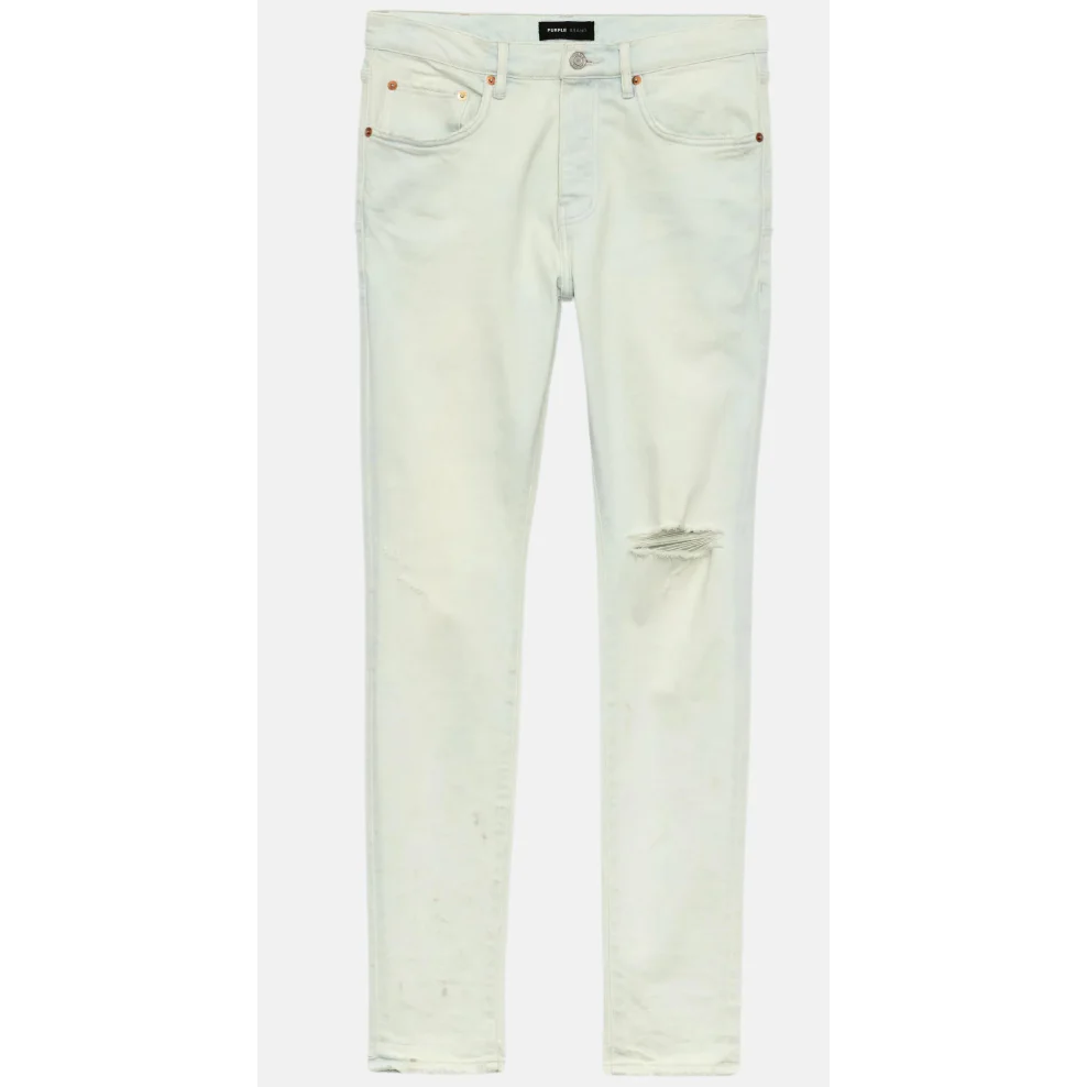Purple Brand Vintage Knee Super Faded Indigo Jeans