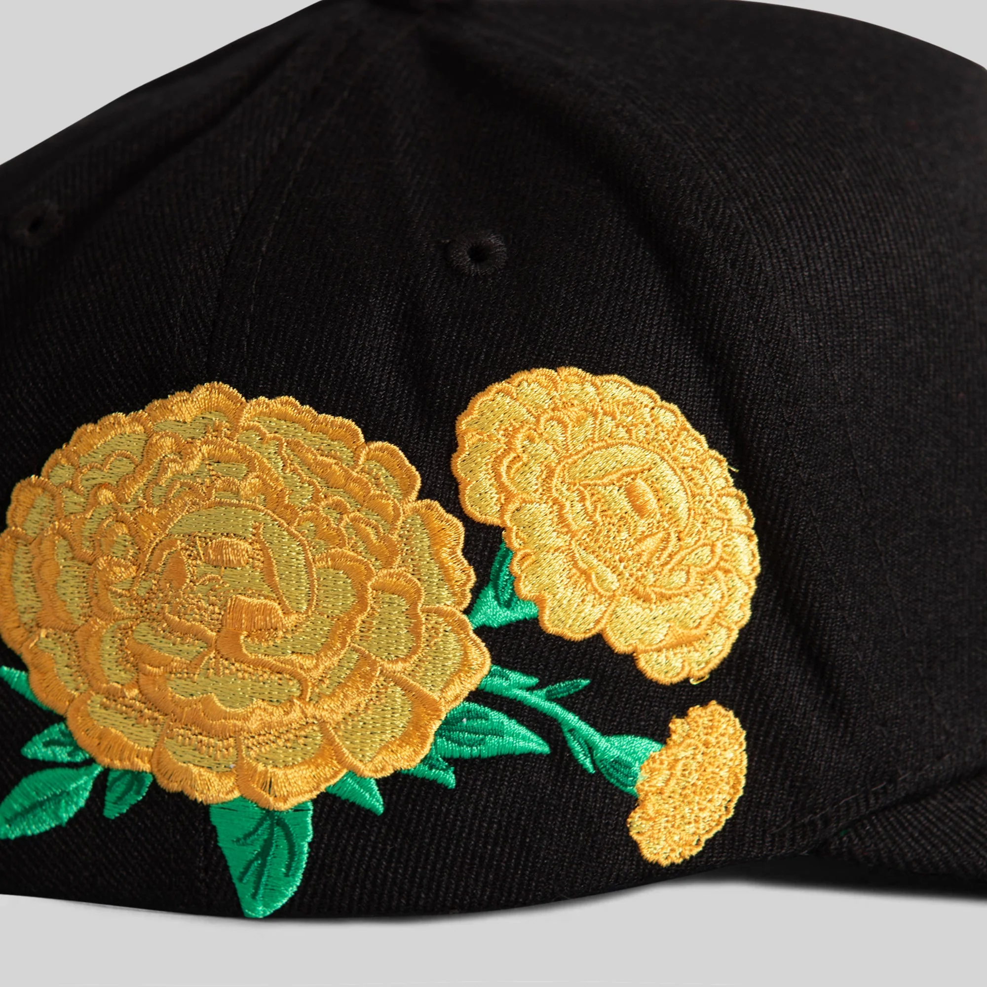 Field Grade RESPECTFULLY MARIGOLD BLACK WOOL TRUCKER - Image 5