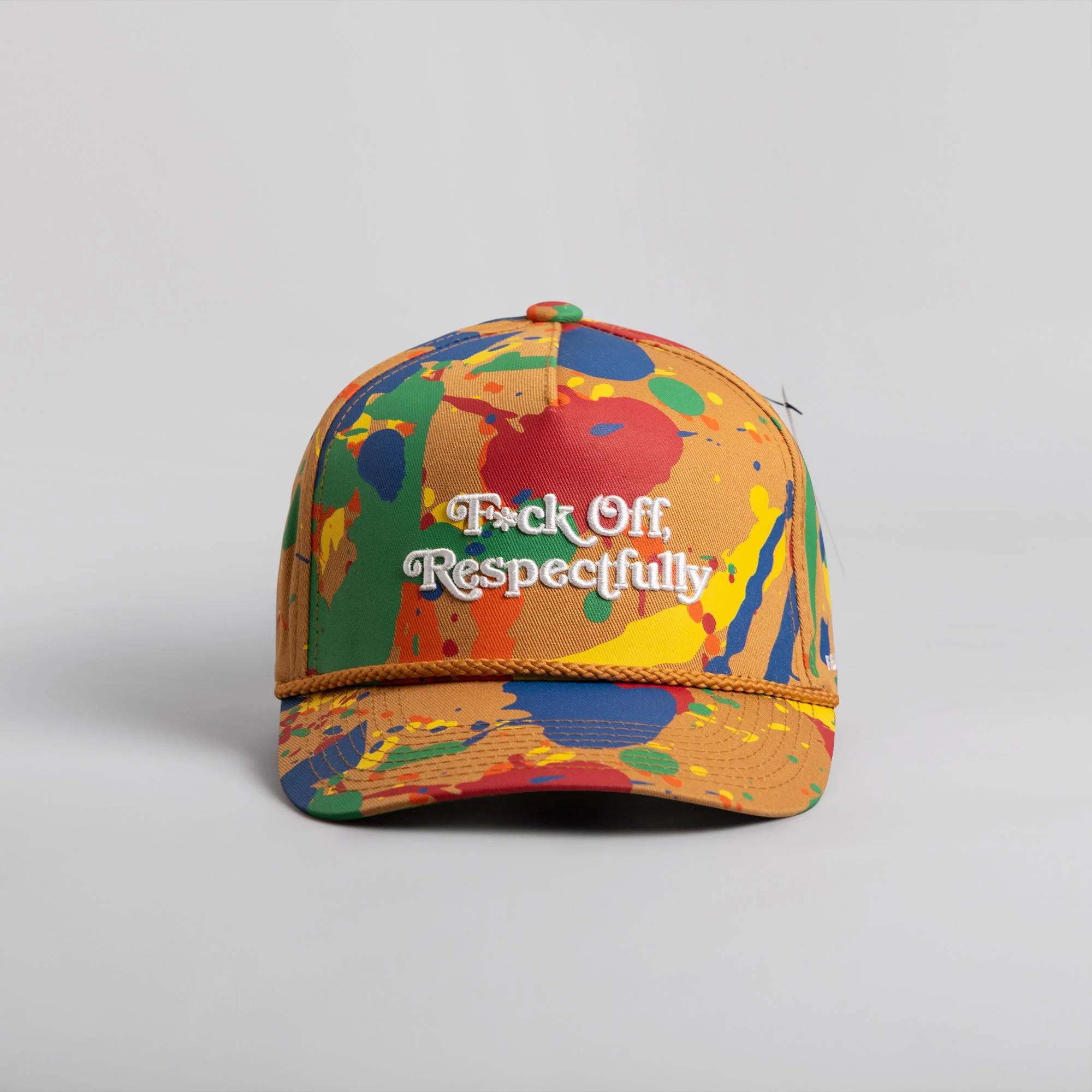 Field Grade RESPECTFULLY PRIMARY SPLATTER TRUCKER HAT