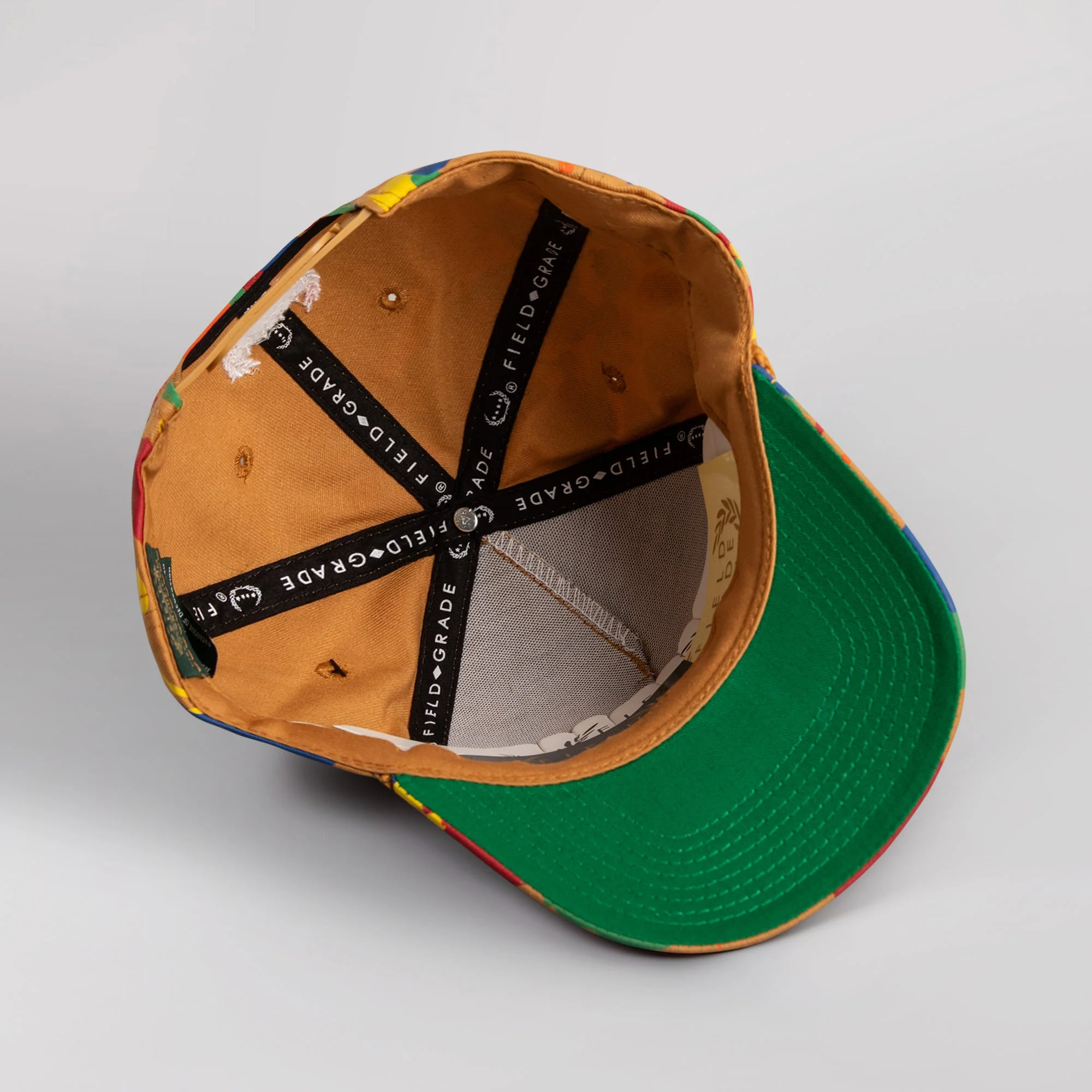 Field Grade RESPECTFULLY PRIMARY SPLATTER TRUCKER HAT - Image 5