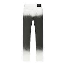 RTA Bryant Marmara Black White Denim Jeans - Image 2