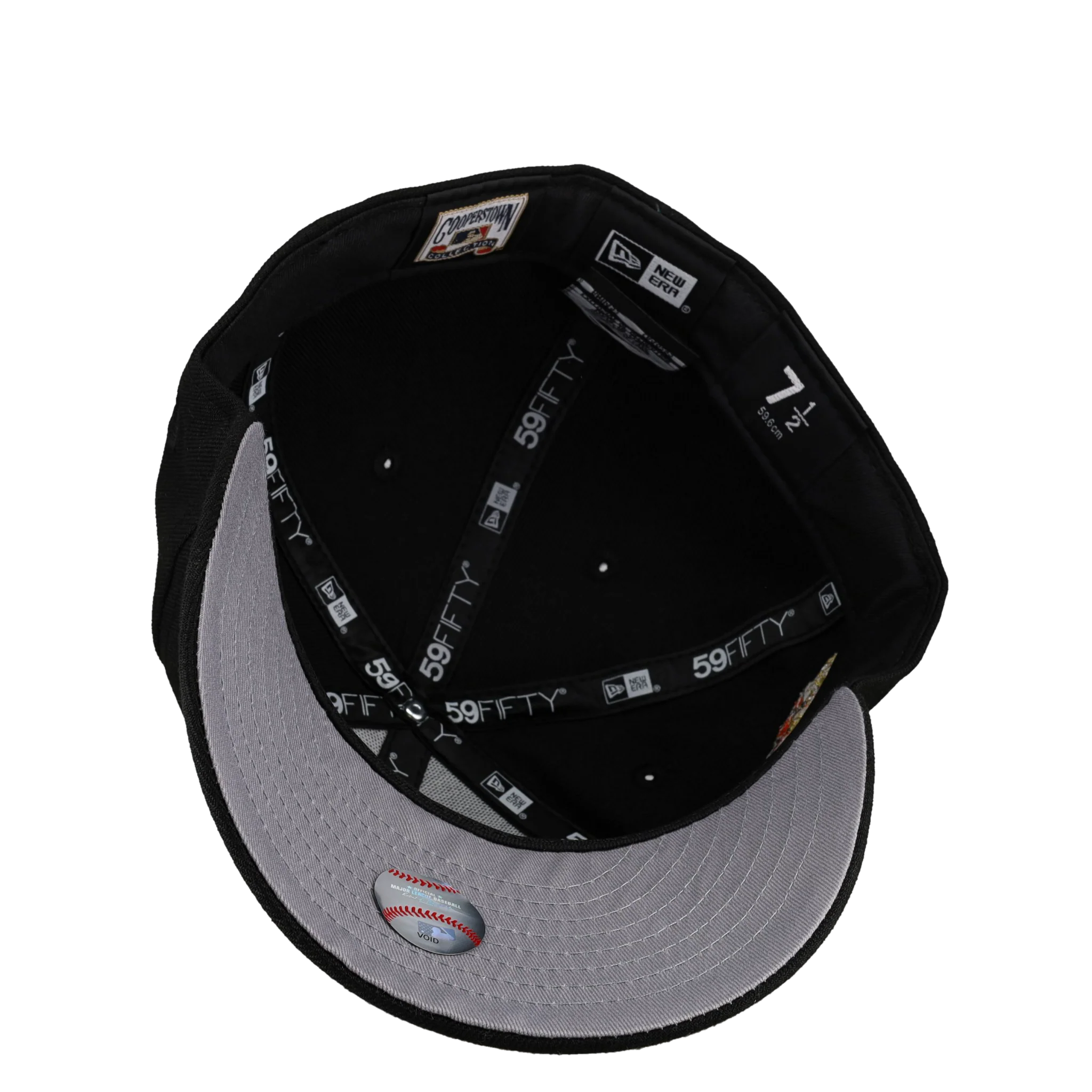 San Francisco Giants 1989 All Star Game Blackout Metallic 59Fifty Fitted Hat - Image 3