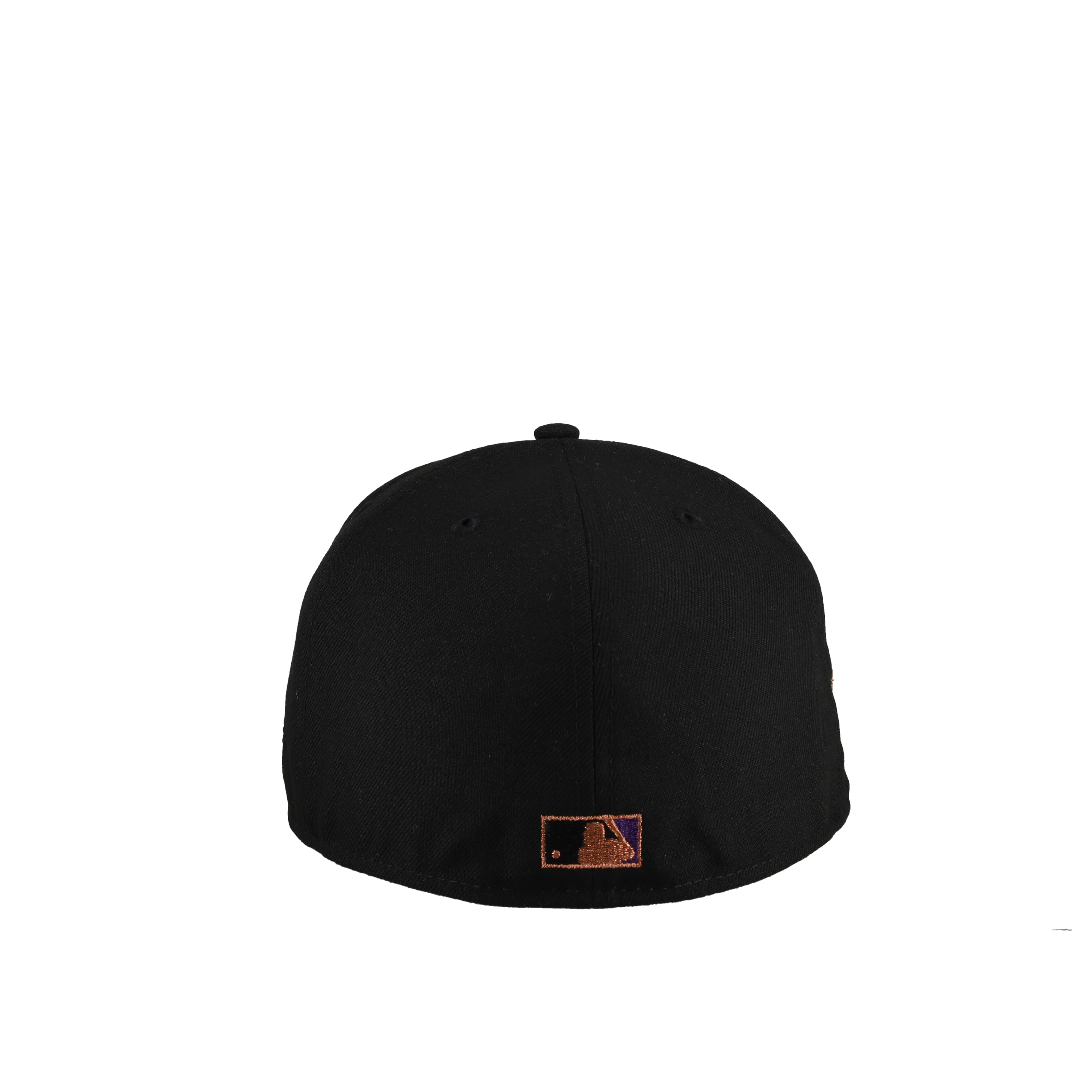 Seattle Mariners 25th Anniversary Black Copper Metallic 59Fifty Fitted Hat - Image 6