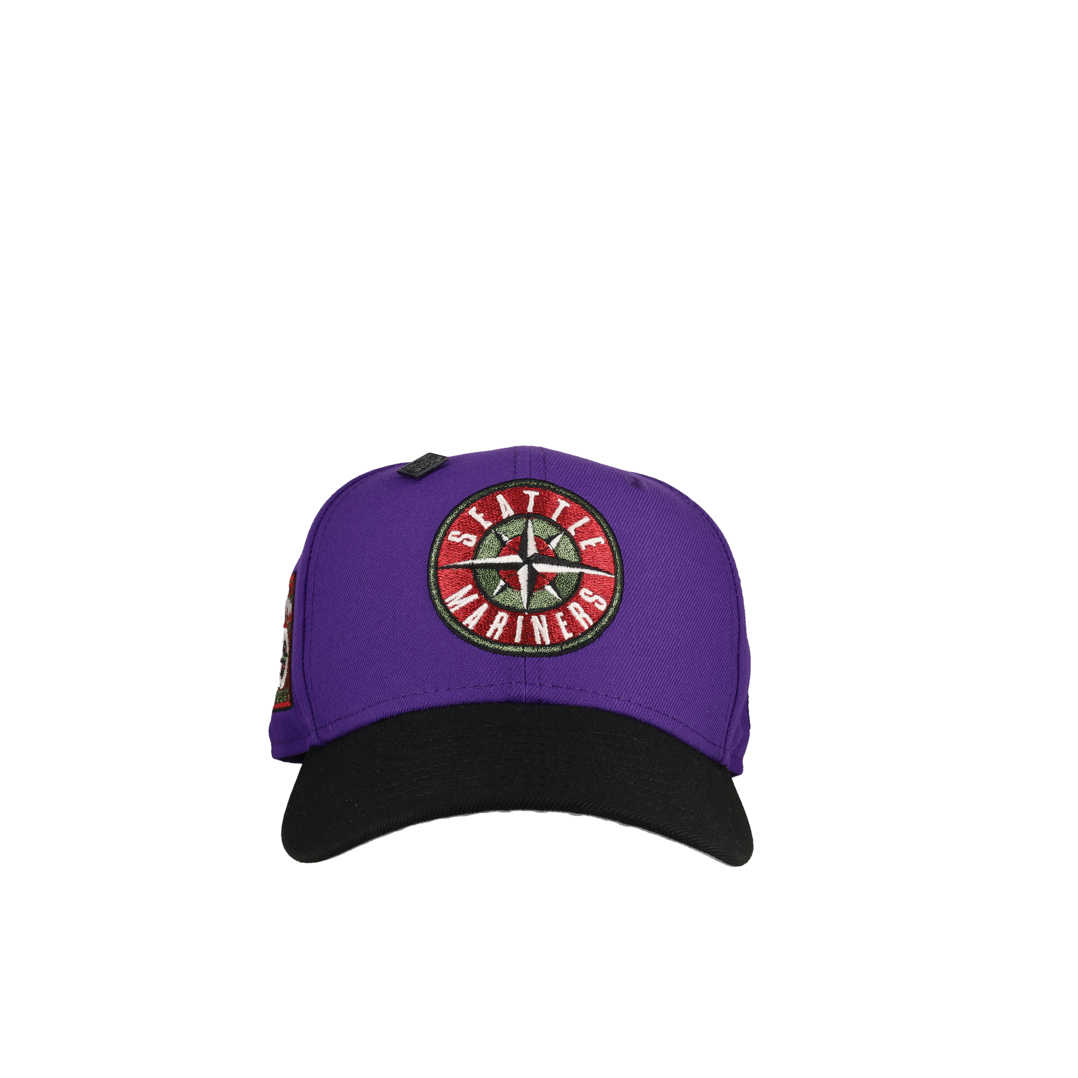 Seattle Mariners 40th Anniversary Purple Shock Metallic 59Fifty Fitted Hat - Image 4