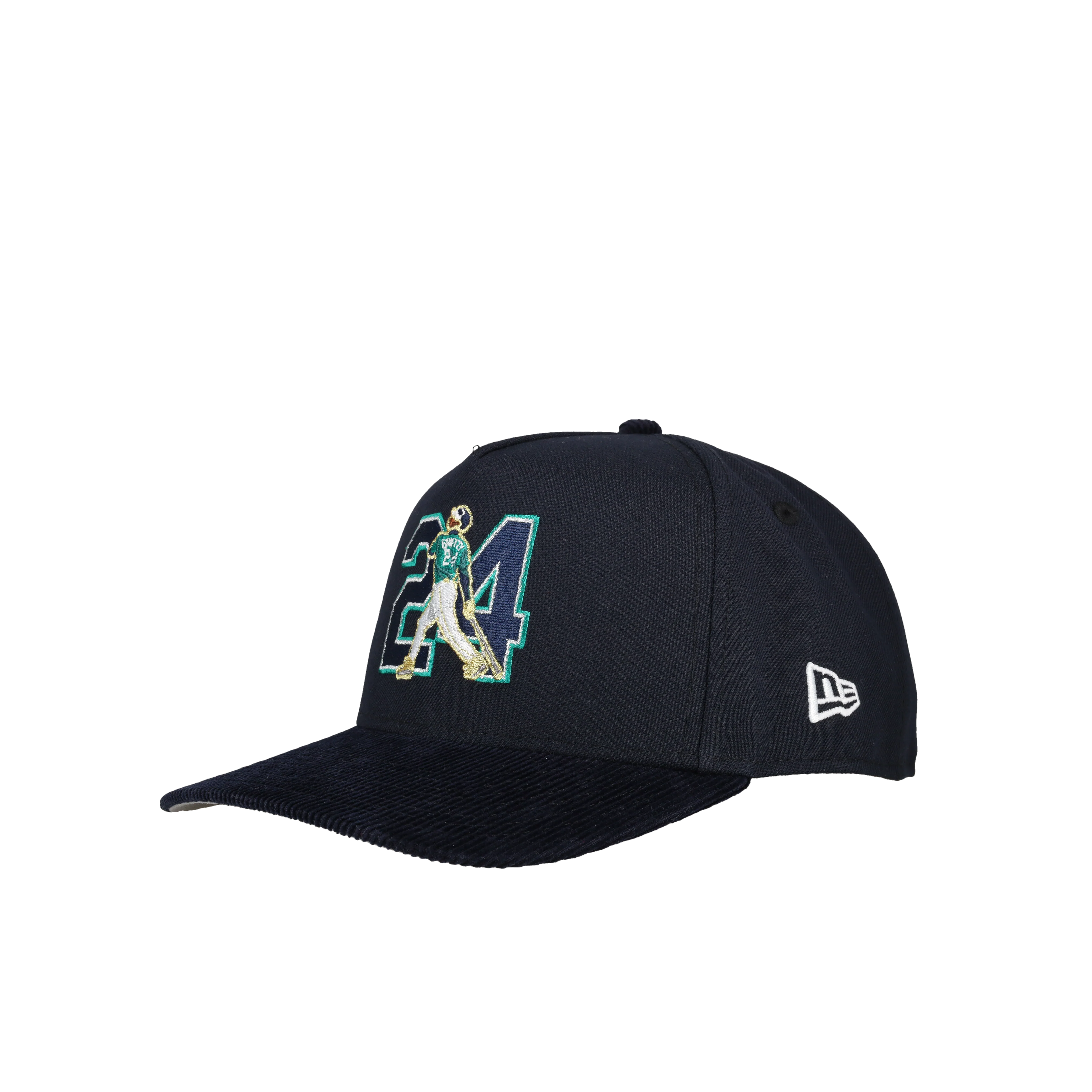 Seattle Mariners Ken Griffey "24" 9Fifty A Frame Snapback Hat - Image 5