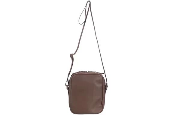 Supreme Leather Shoulder Bag Brown - Image 2