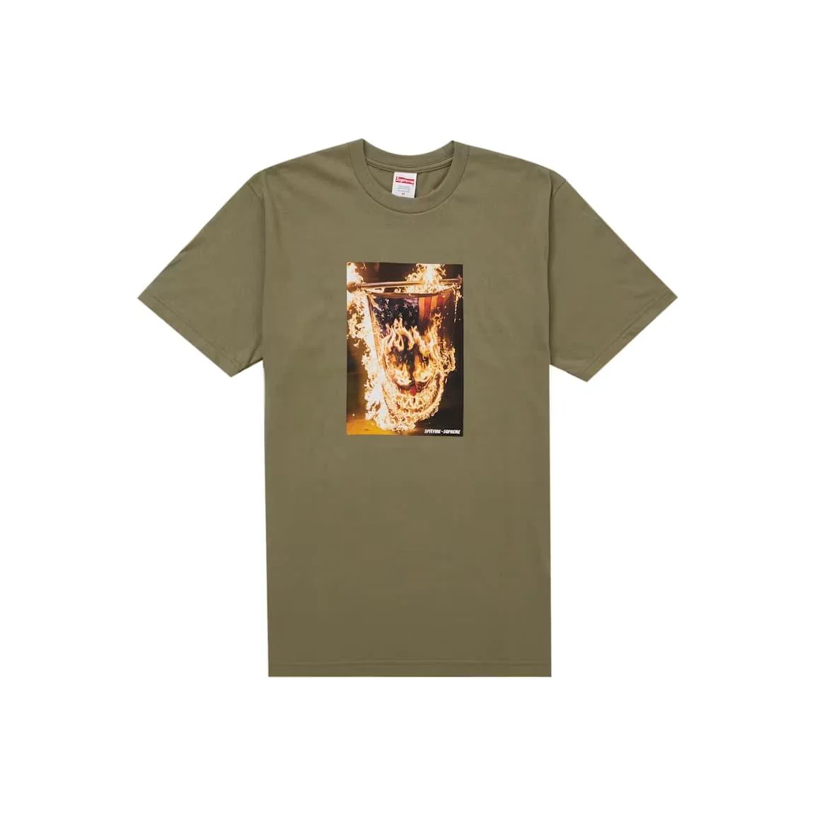 Supreme Spitfire Flag Tee Olive