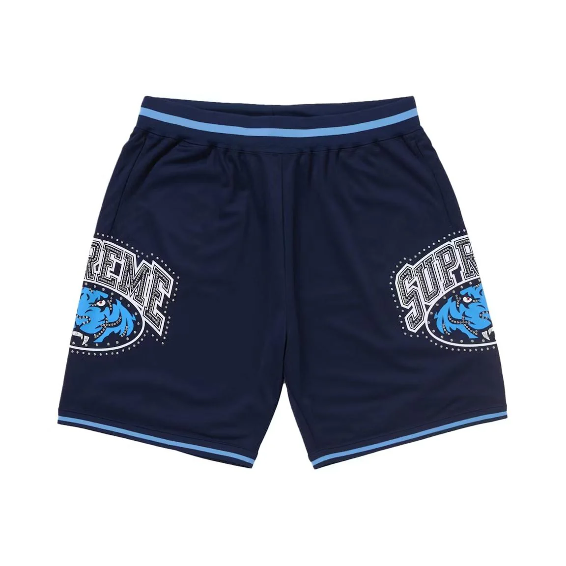 Supreme Studded Basketball Short Navy