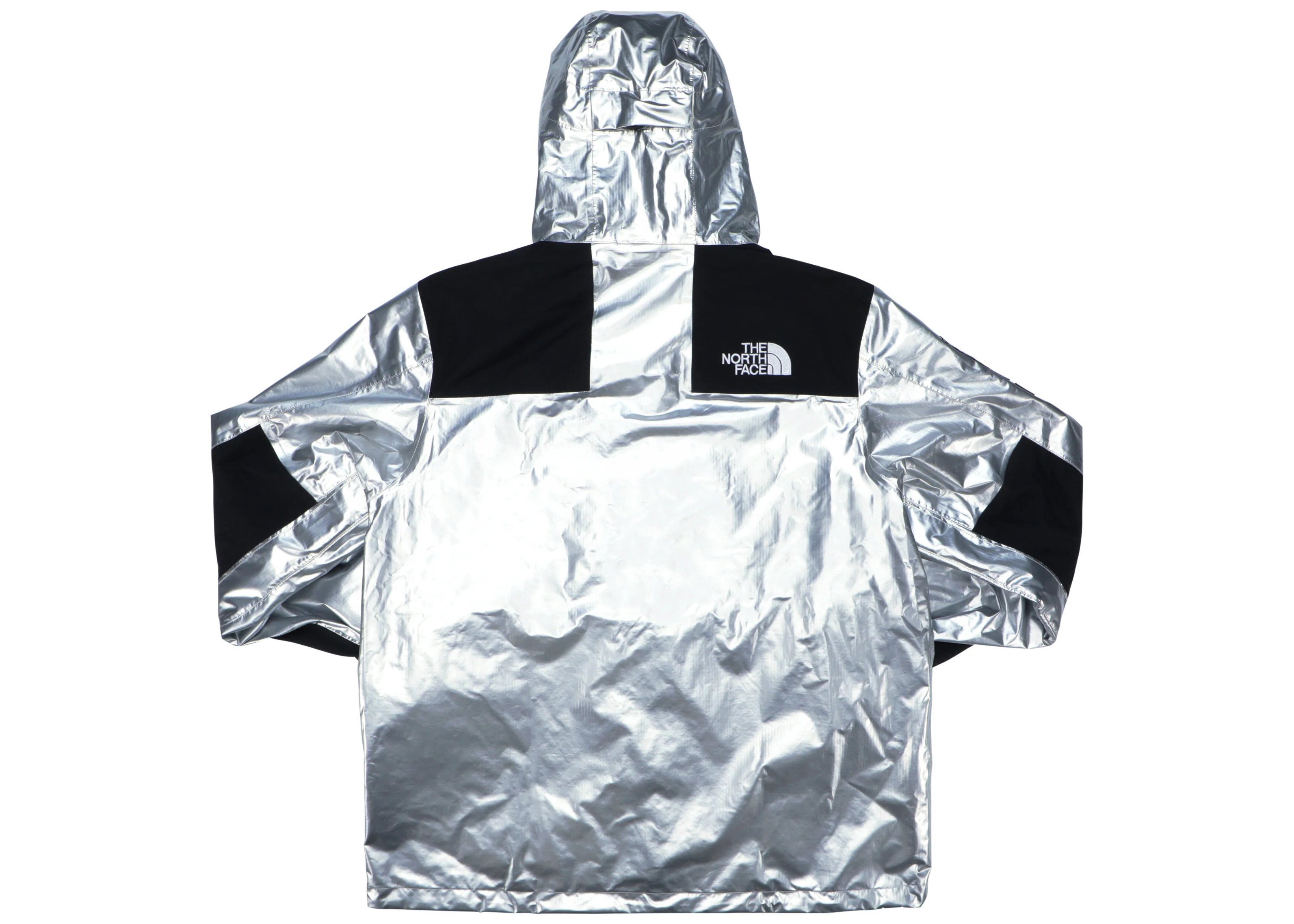 Supreme The North Face Metallic Mountain Parka Silver - Image 3