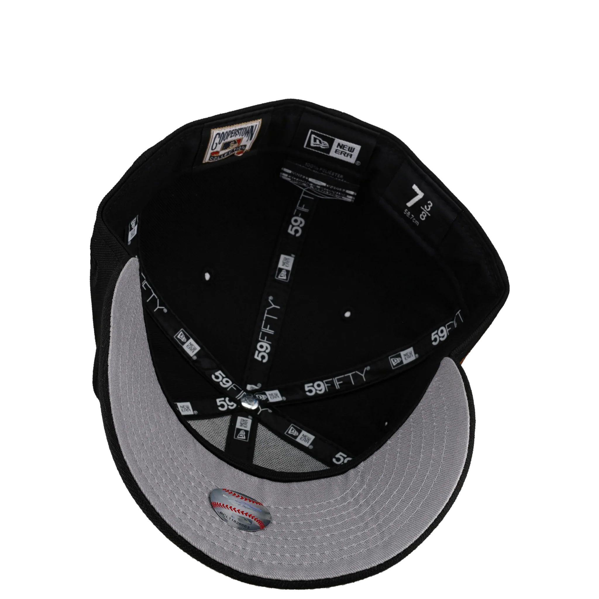 Tampa Bay Rays Tropicana Field Gold Copper Dust Metallic 59Fifty Fitted Hat - Image 2
