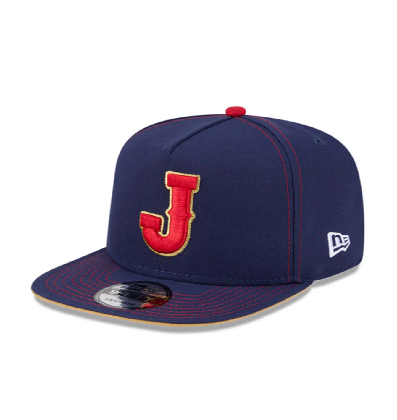 Team Japan New Era 2026 World Baseball Classic 9Fifty A Frame Snapback Hat - Image 4