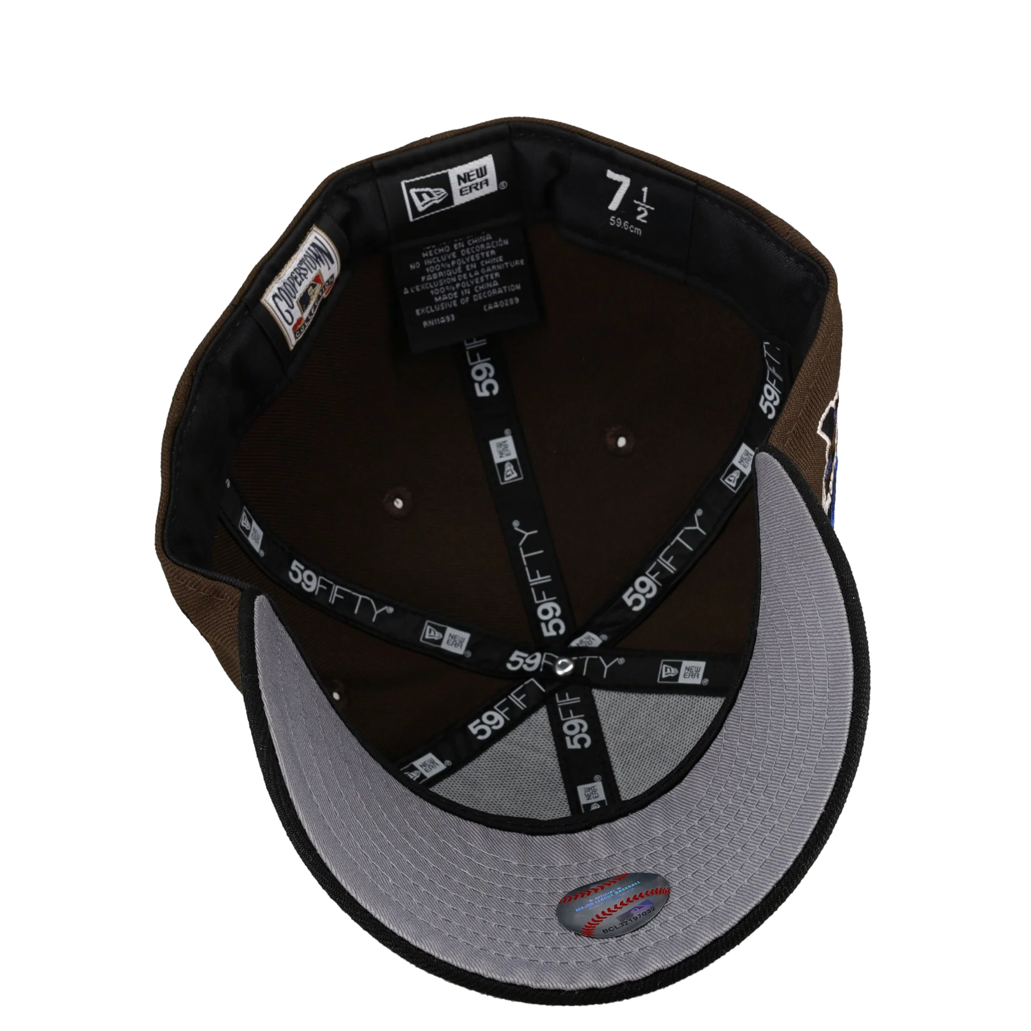 Texas Rangers 40th Anniversary Walnut Black 59Fifty Fitted Hat - Image 3