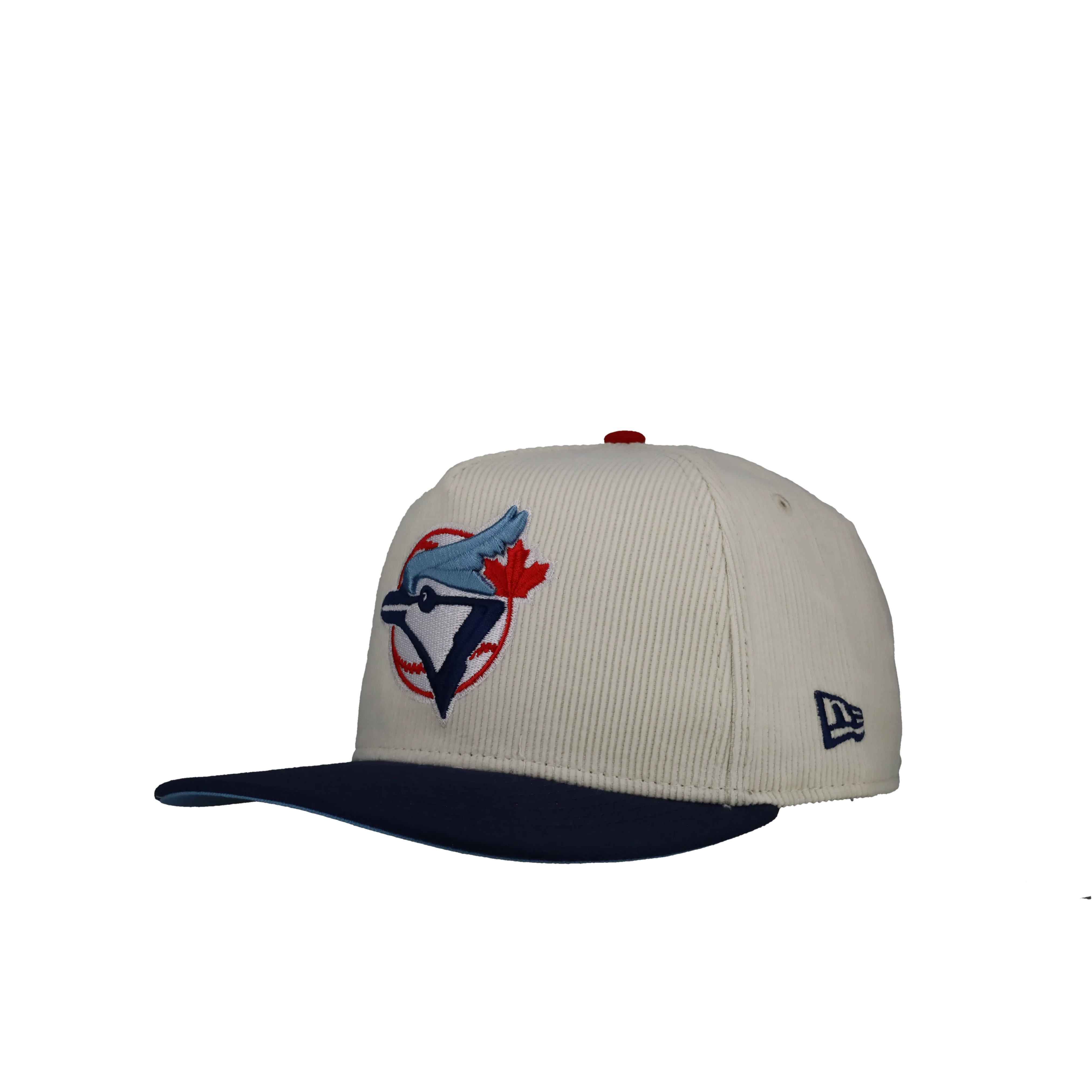 Toronto Blue Jays 1992 WS Off White Corduroy/Navy 9Fifty A Frame Snapback Hat - Image 5