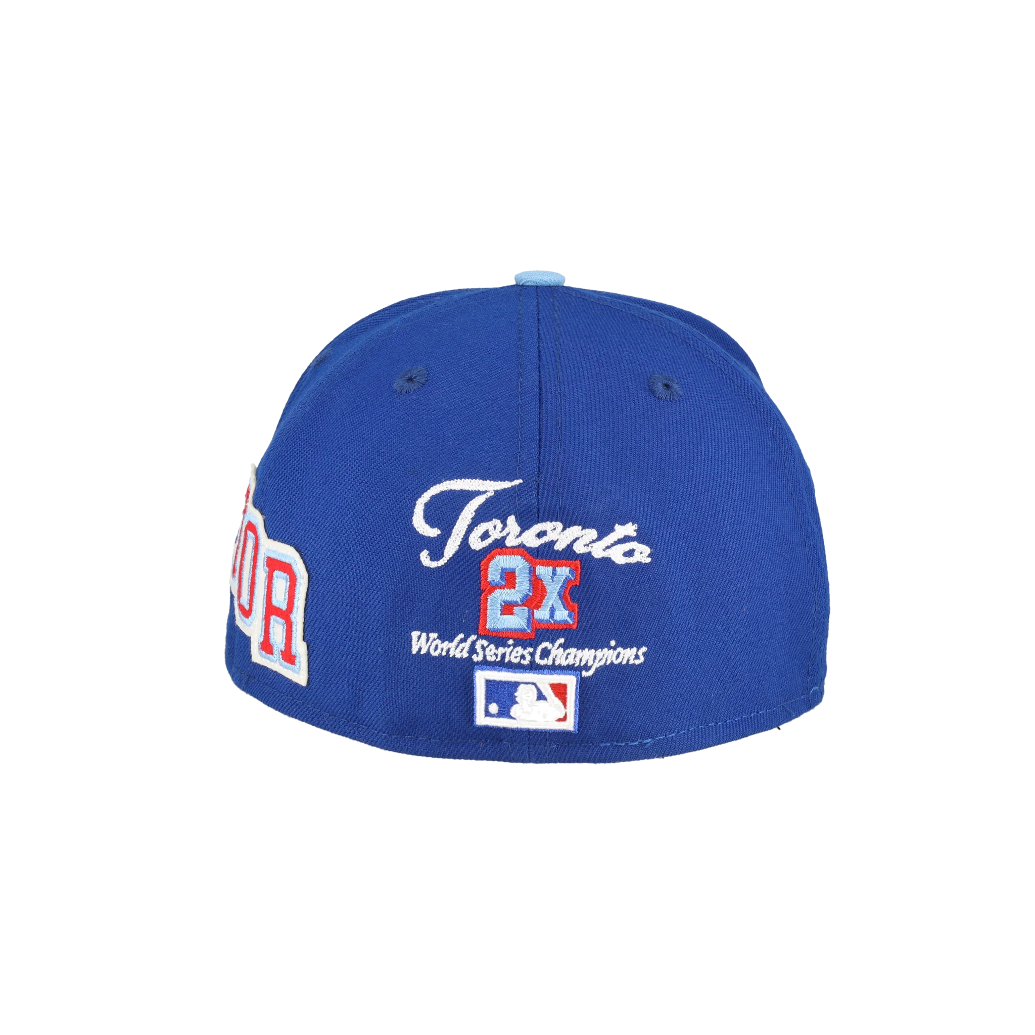 Capsule Hats - Toronto blue Jays Letterman Collection 59Fifty Fitted Hat - Image 4