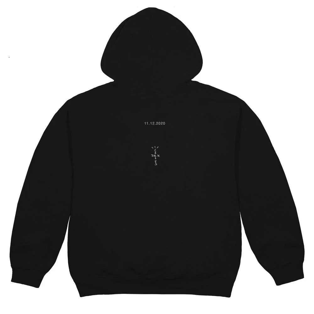 Travis Scott Corrupted Hoodie Black - Image 2