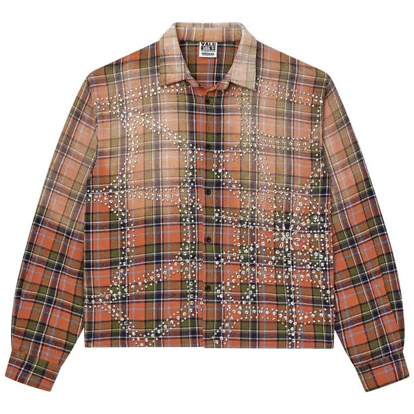 Vale Forever Pumpkin Patch Flannel 'Orange/Green'