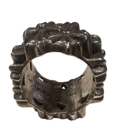 Vintage Chrome Hearts 2003 Cemetery Ring - Image 2