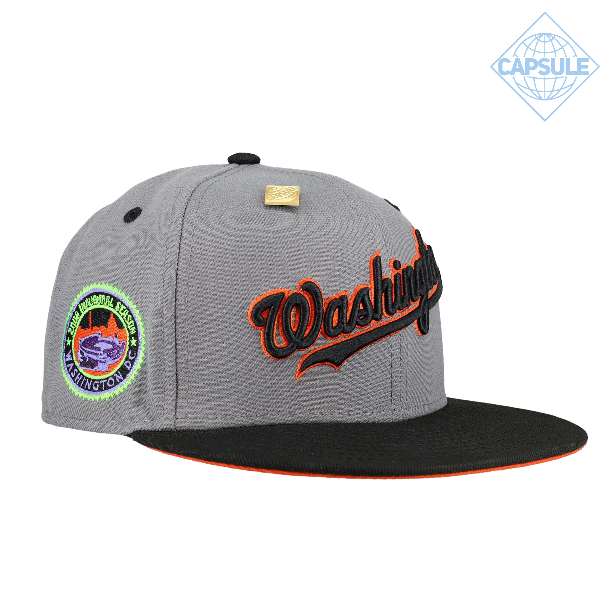 Capsule Hats -  Washington Nationals 2023 Scaredy Cat Collection Inaugural Season Fitted Hat