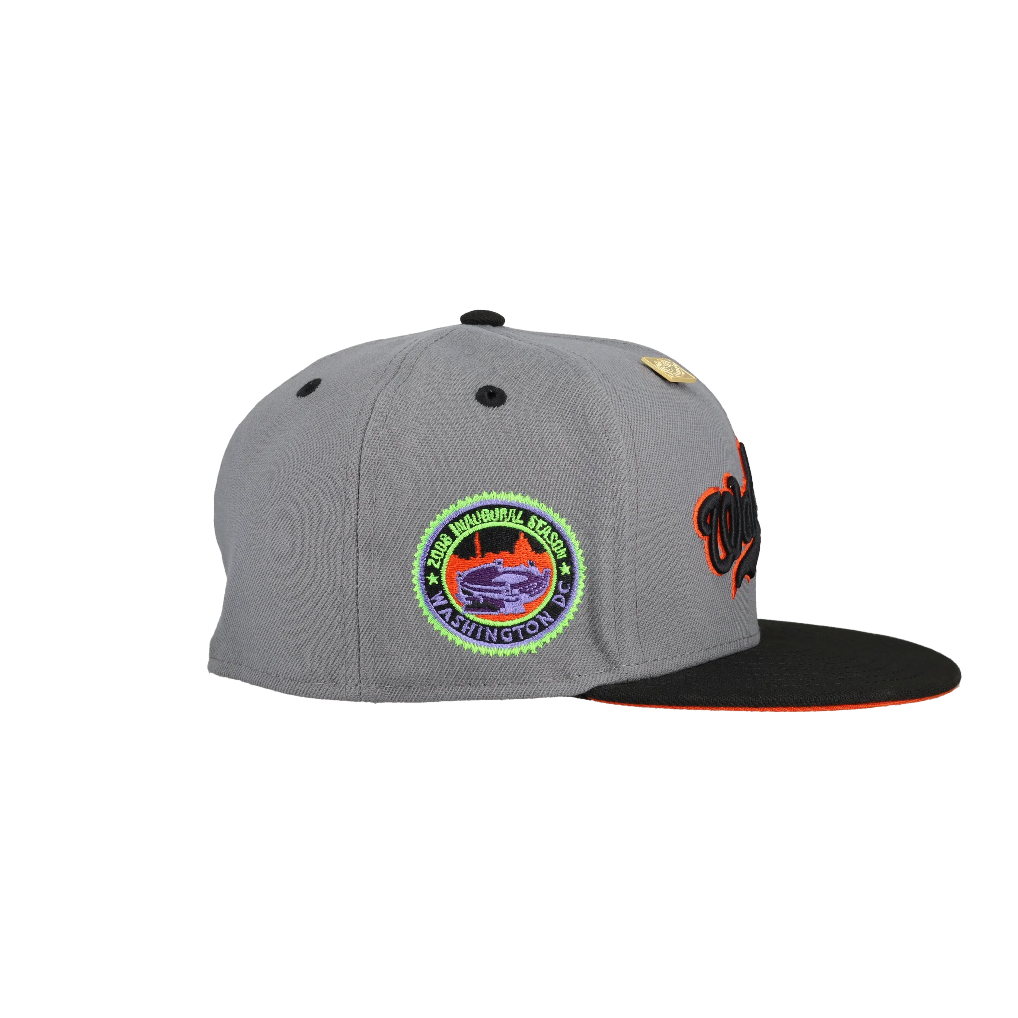Capsule Hats -  Washington Nationals 2023 Scaredy Cat Collection Inaugural Season Fitted Hat - Image 3