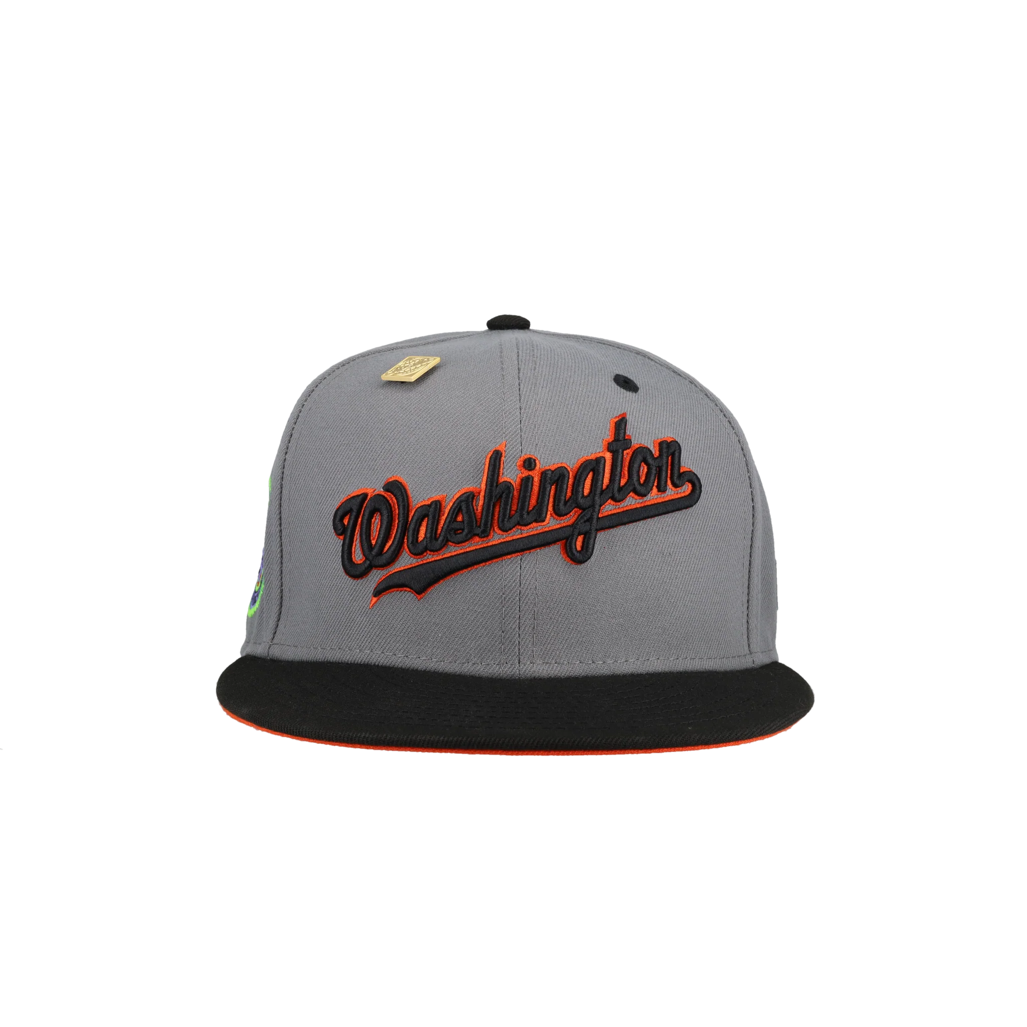Capsule Hats -  Washington Nationals 2023 Scaredy Cat Collection Inaugural Season Fitted Hat - Image 4